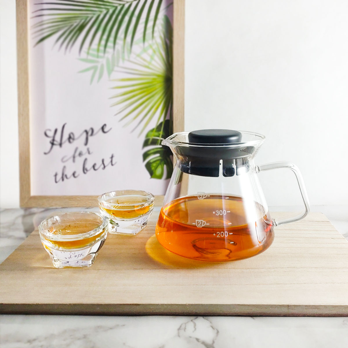 日詮刻度玻璃壺