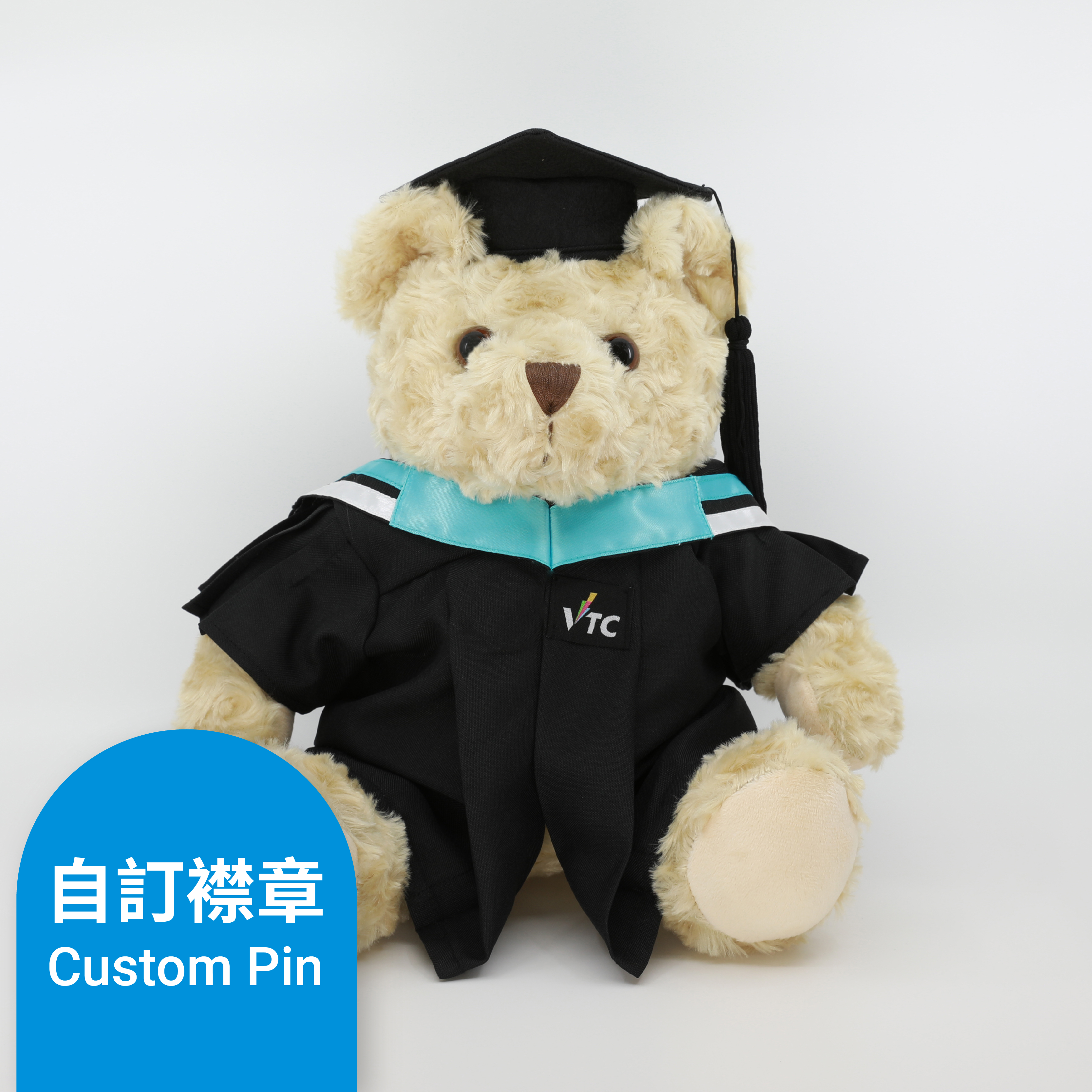 VTC 畢業熊 (文憑及證書) + 自訂襟章