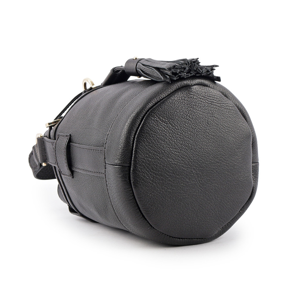 【SEE BY CHLOE】VICKI 山羊皮小款水桶包(黑色) CHS23ASC13D38001