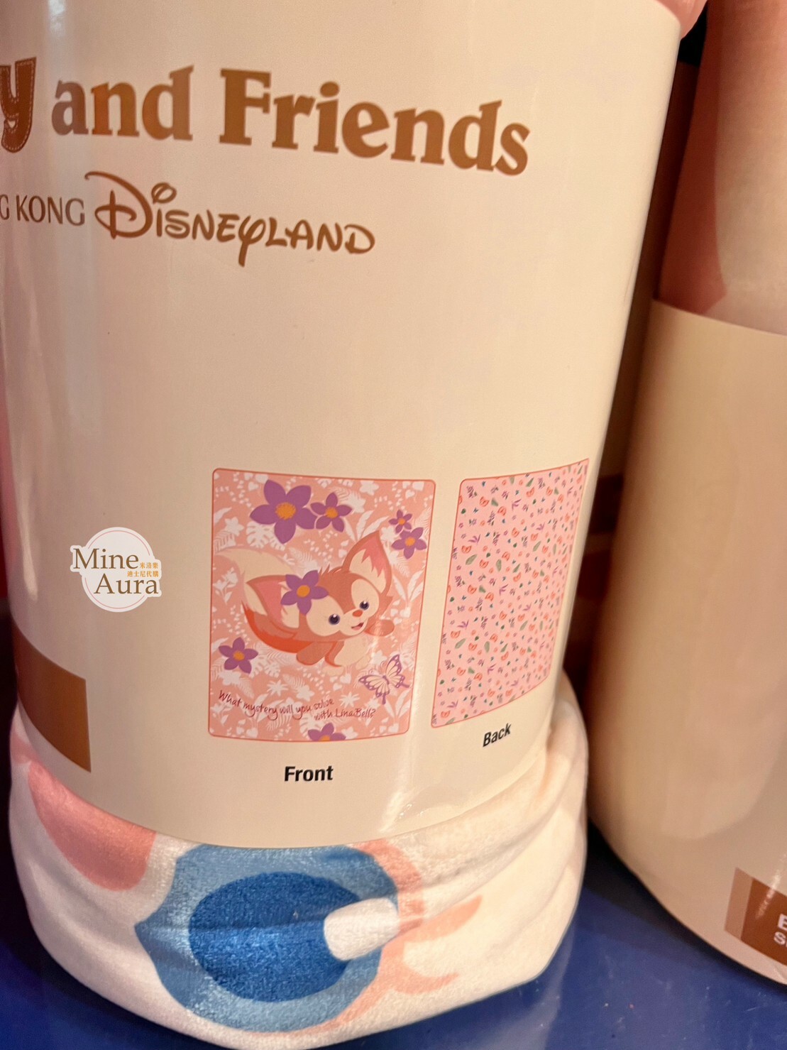 玲娜貝兒 LinaBell 雙面圖案 毛毯 毯子 -香港迪士尼樂園