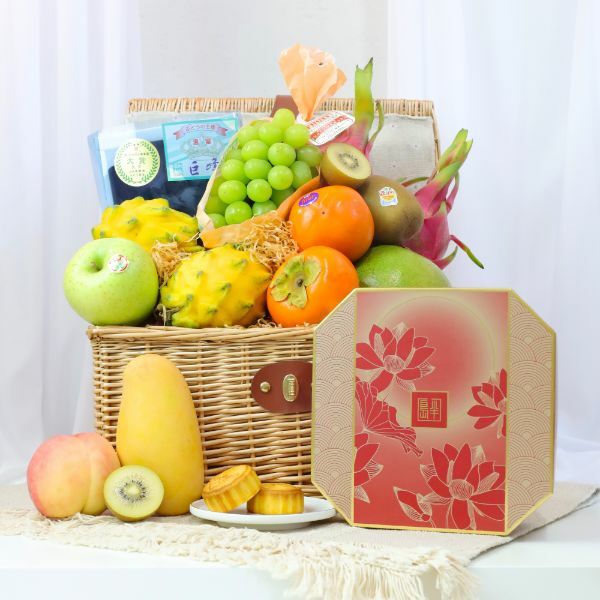 心想事成中秋果籃