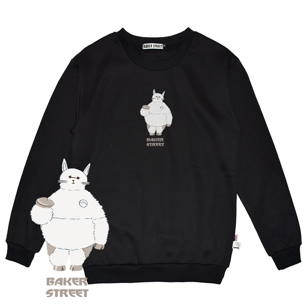 Cupaca 杯杯駝 高磅數長袖圓T