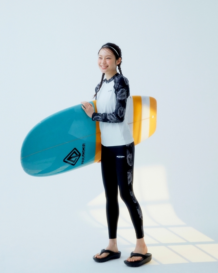 韓國代購 Discovery Expedition 女 寬鬆防曬衣 拉鍊外套 泳衣 衝浪上衣 JUN-