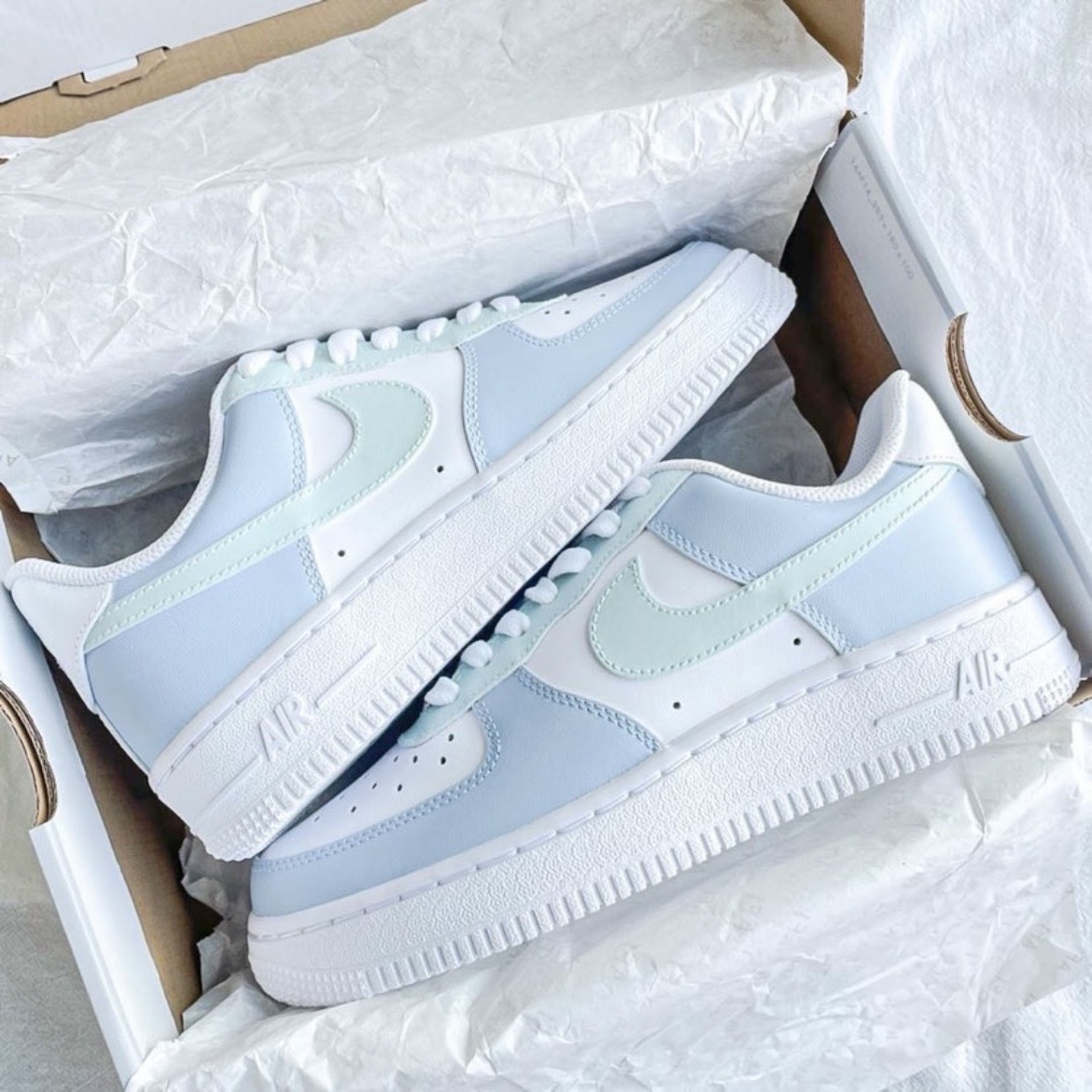 【訂製款】Nike Air Force 1 Low  莫蘭迪氣泡水