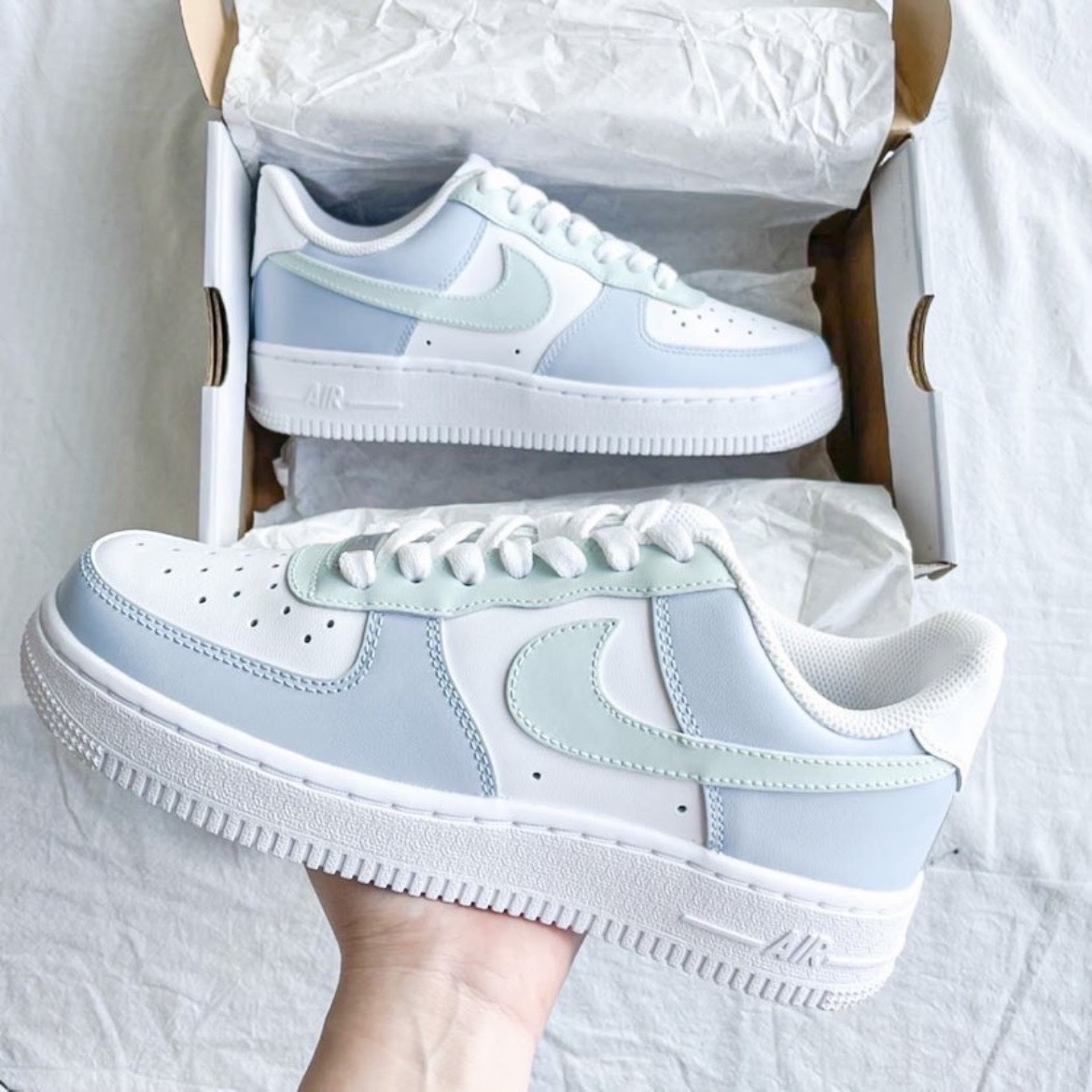 【訂製款】Nike Air Force 1 Low  莫蘭迪氣泡水