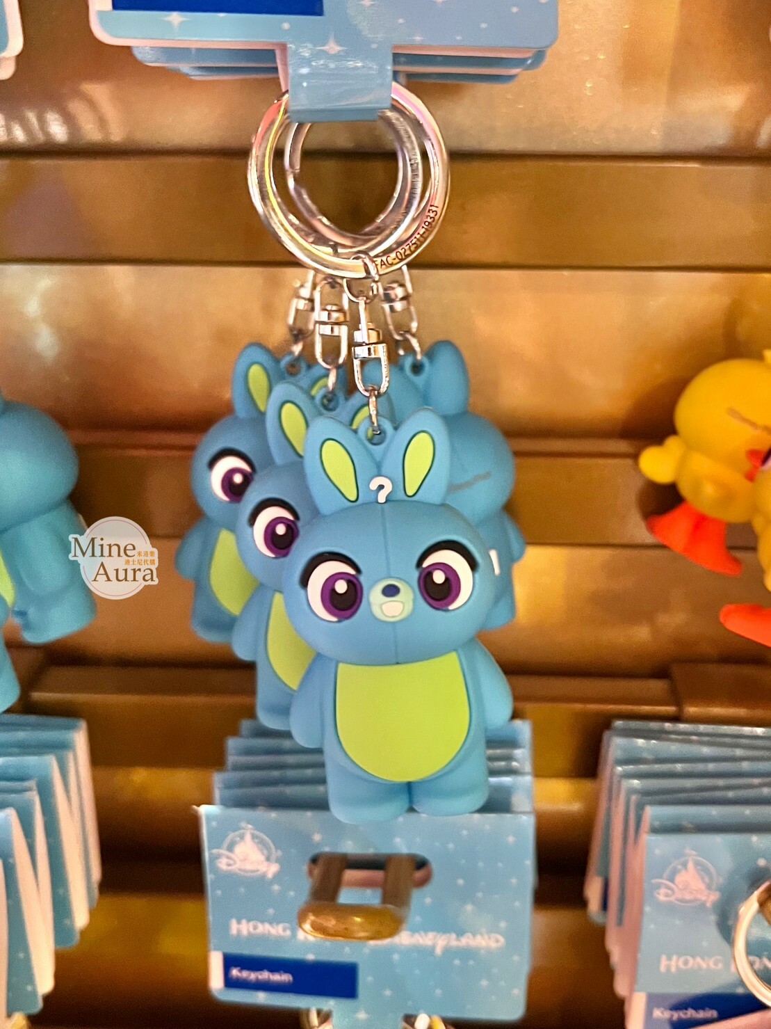 Q版 兔崽子 Bunny 立體 鑰匙圈 吊飾 玩具總動員 Toy Story -香港迪士尼樂園