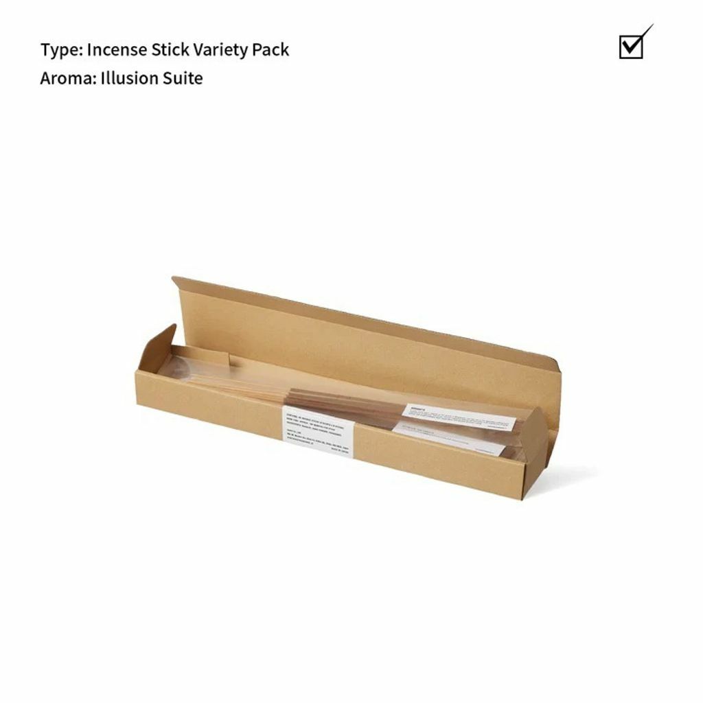 INCENSE STICK VARIETY PACK 線香盒子/ ILLUSION SUITE