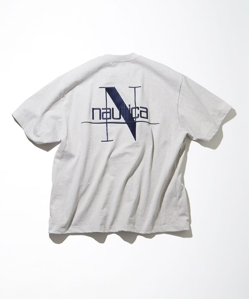 [現貨] NAUTICA Back Embroidery Pocket Tee Grey