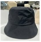 [S] GUESS UNISEX LETTERING LOGO BUCKET,BLACK, MN1A1005-BLK (SGU383)