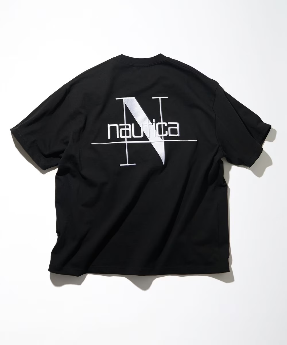 [現貨] NAUTICA Back Embroidery Pocket Tee Black