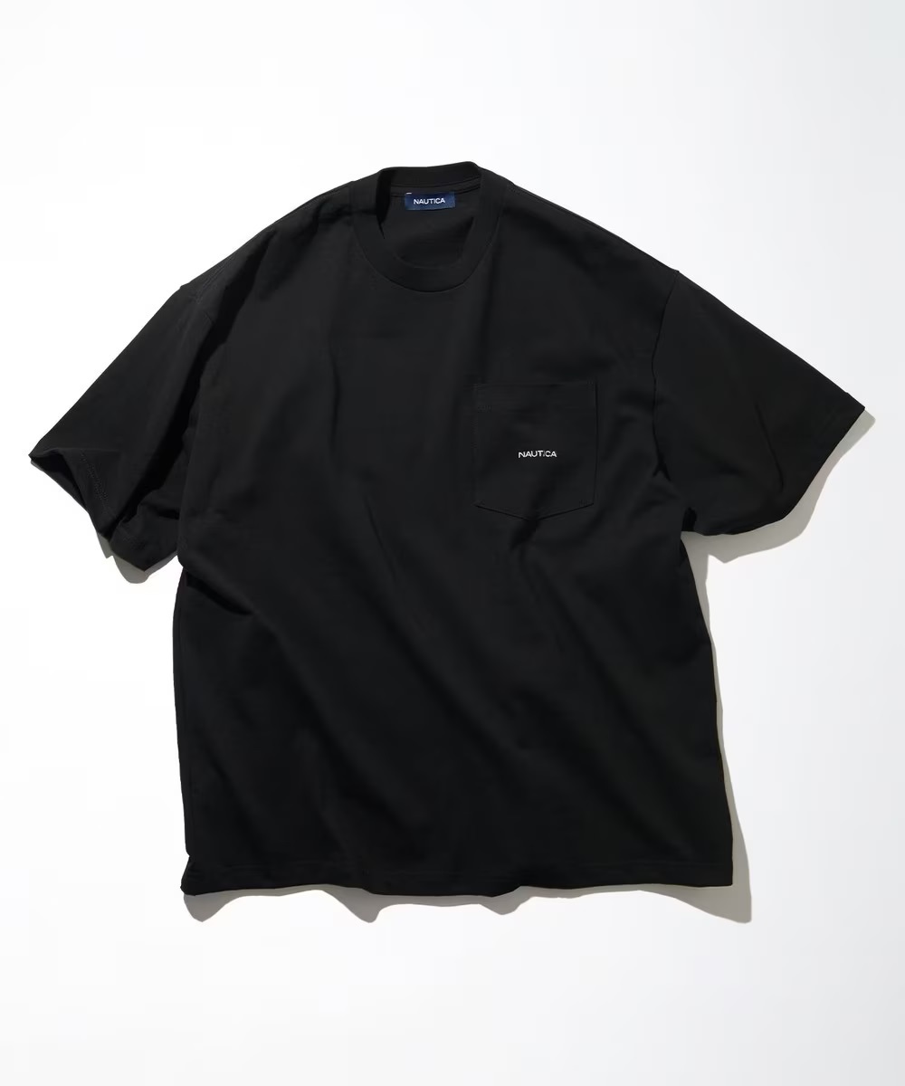 [現貨] NAUTICA Back Embroidery Pocket Tee Black