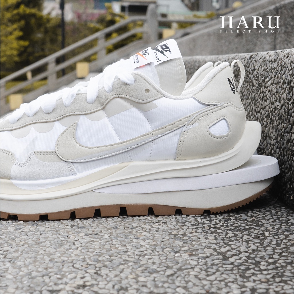 Nike x sacai VaporWaffle 解構海鹽奶白黑魂全黑全白DD1875-100-001