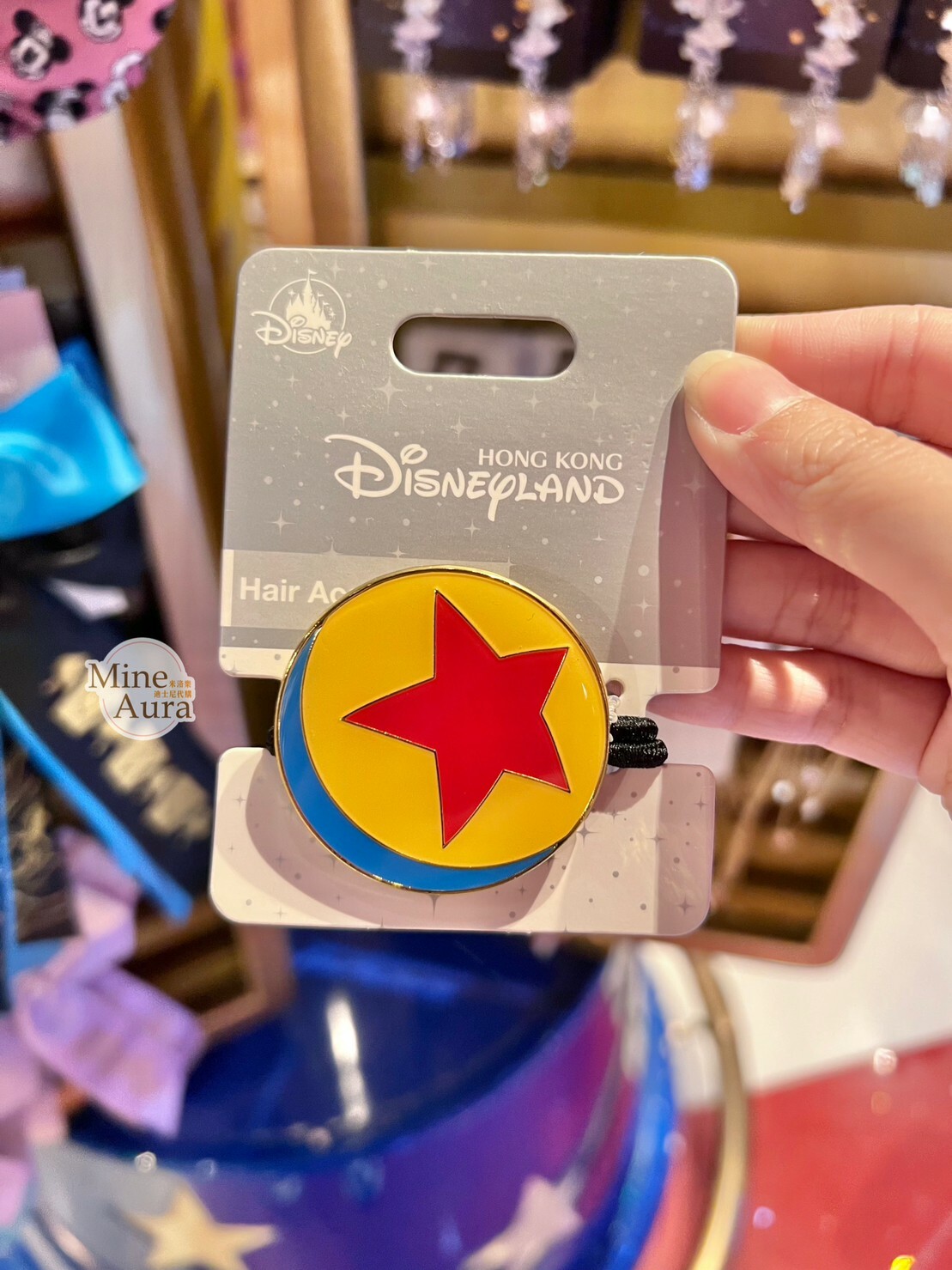 皮克斯 Pixar 經典LOGO 造型 髮束 髮飾 -香港迪士尼樂園