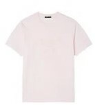 [S] GUESS ** UNISEX EMBO RIMLESS TRIANGLE SHORT SLEEVE T-SHIRT,LIGHT PINK, MN2K9410-LPI (SGU388)