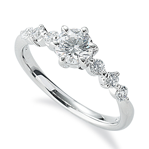 PT900 鉑金天然鑽石戒指托(RS32J02B303)