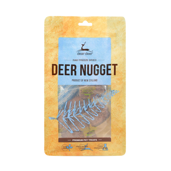 Dear Deer Raw Freeze Dried Nugget (80g) [Cat Dog Snack]