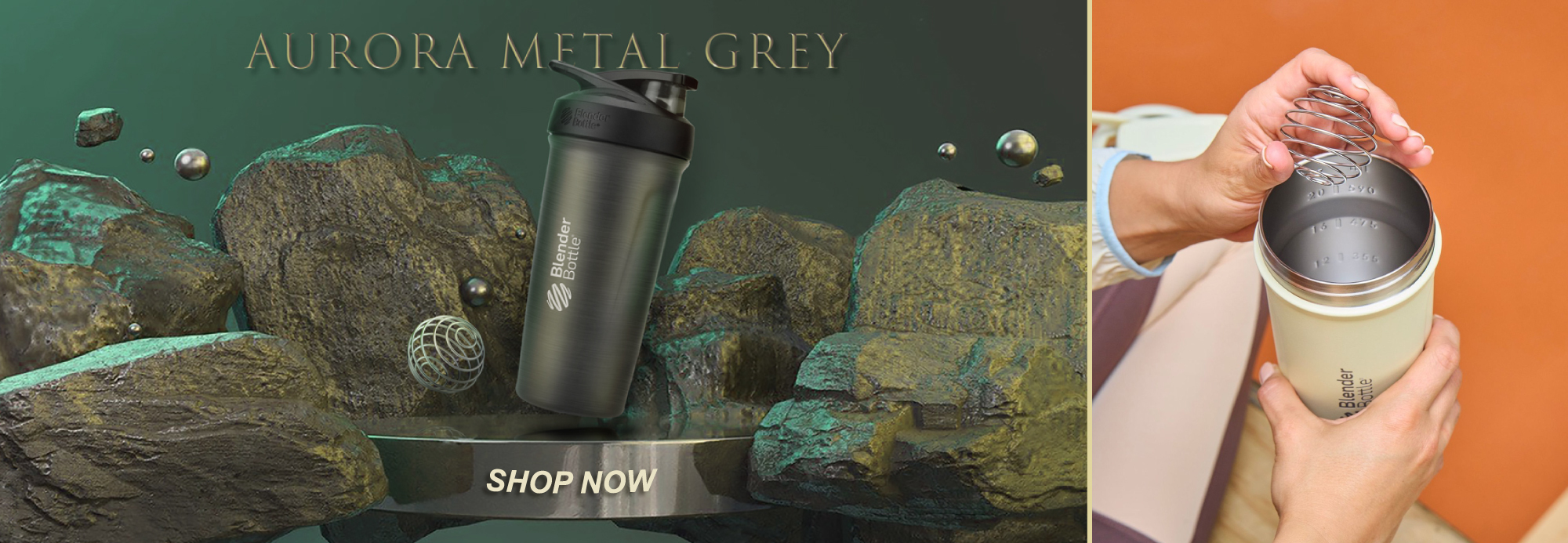 blenderbottle 不鏽鋼杯 搖搖杯