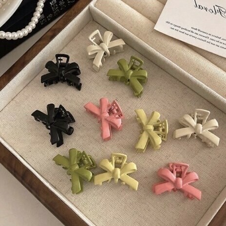 Z382金屬蝴蝶結抓夾