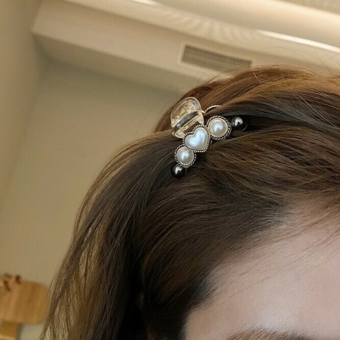 愛心珍珠抓夾