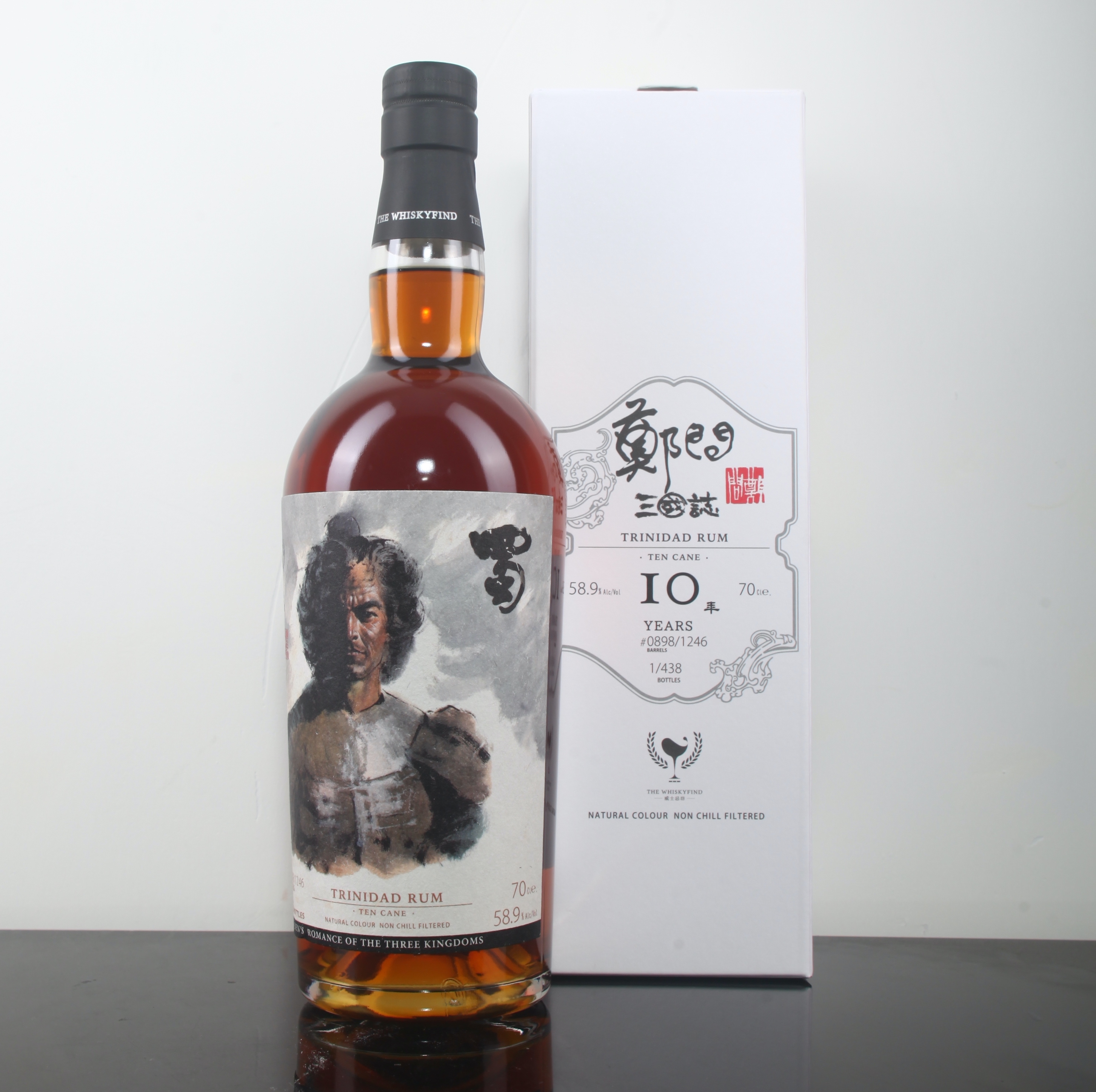 Ten Cane (Trinidad Rum) 2008 &2012 10yo 58.9% The Whiskyfind 鄭問三國誌 魏延