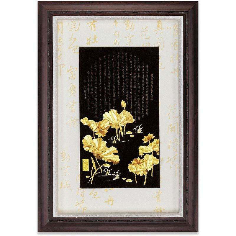 蓮花心經│退休禮物、佛教界交流伴手禮、收藏自用 │客製化禮物