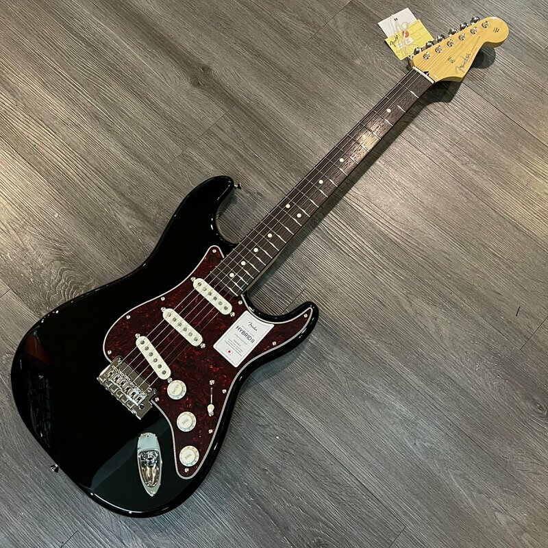 Fender japan Hybrid II Strat RW BLK 電吉他 公司貨【宛伶樂器】