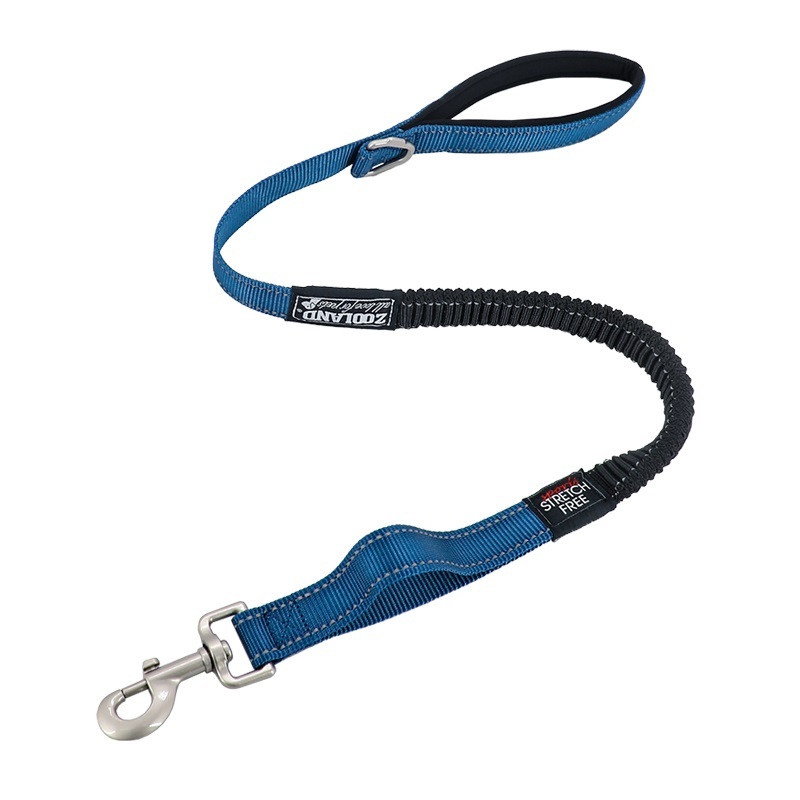 Zooland Shock Absorbing Leash M Navy Blue 85cm (medium to large dogs)