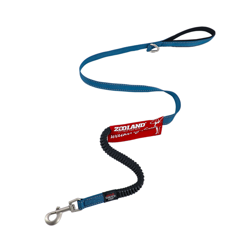 Zooland Shock Absorbing Leash M Navy Blue 120cm (small to medium dogs)