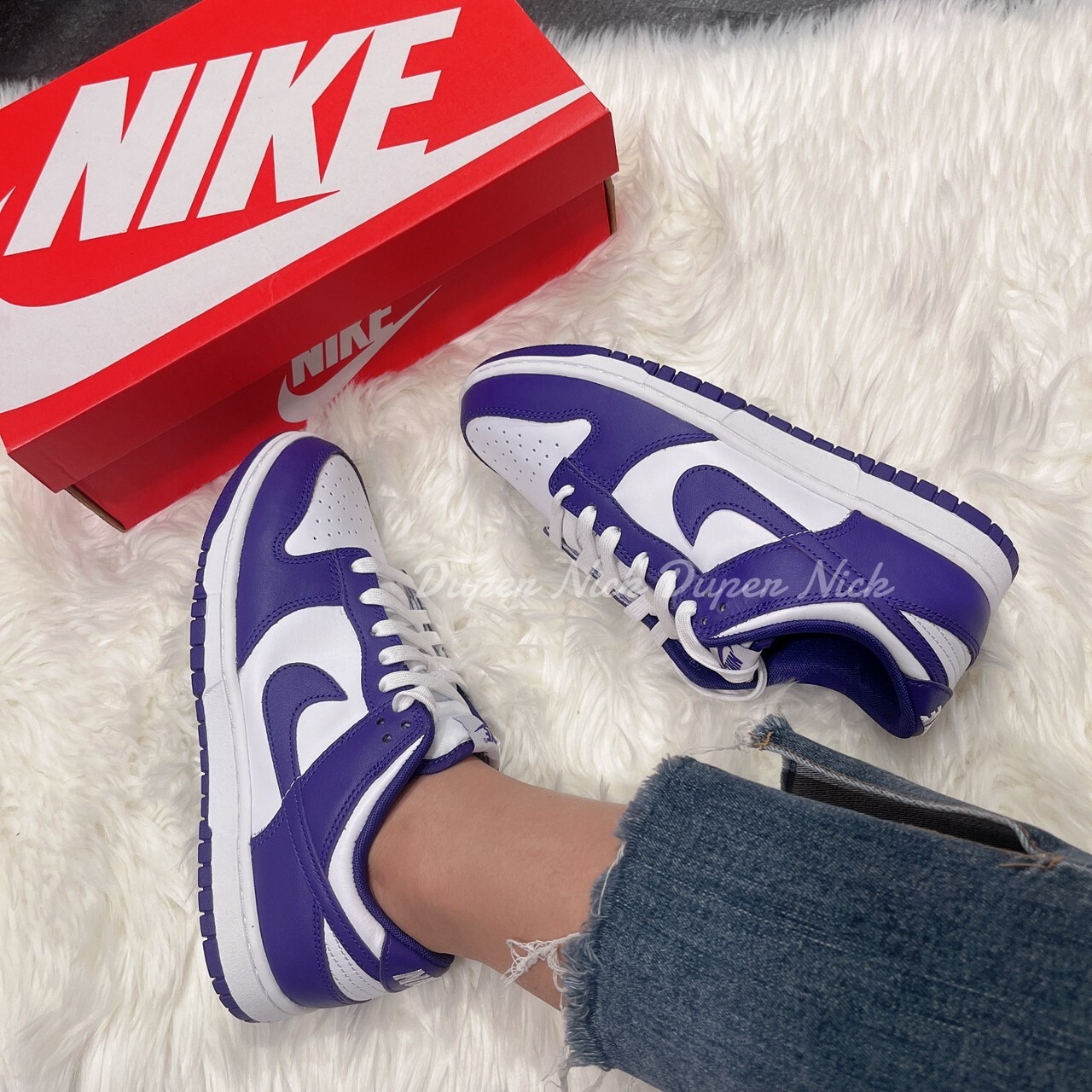 Nike Dunk Low Court Purple 白紫