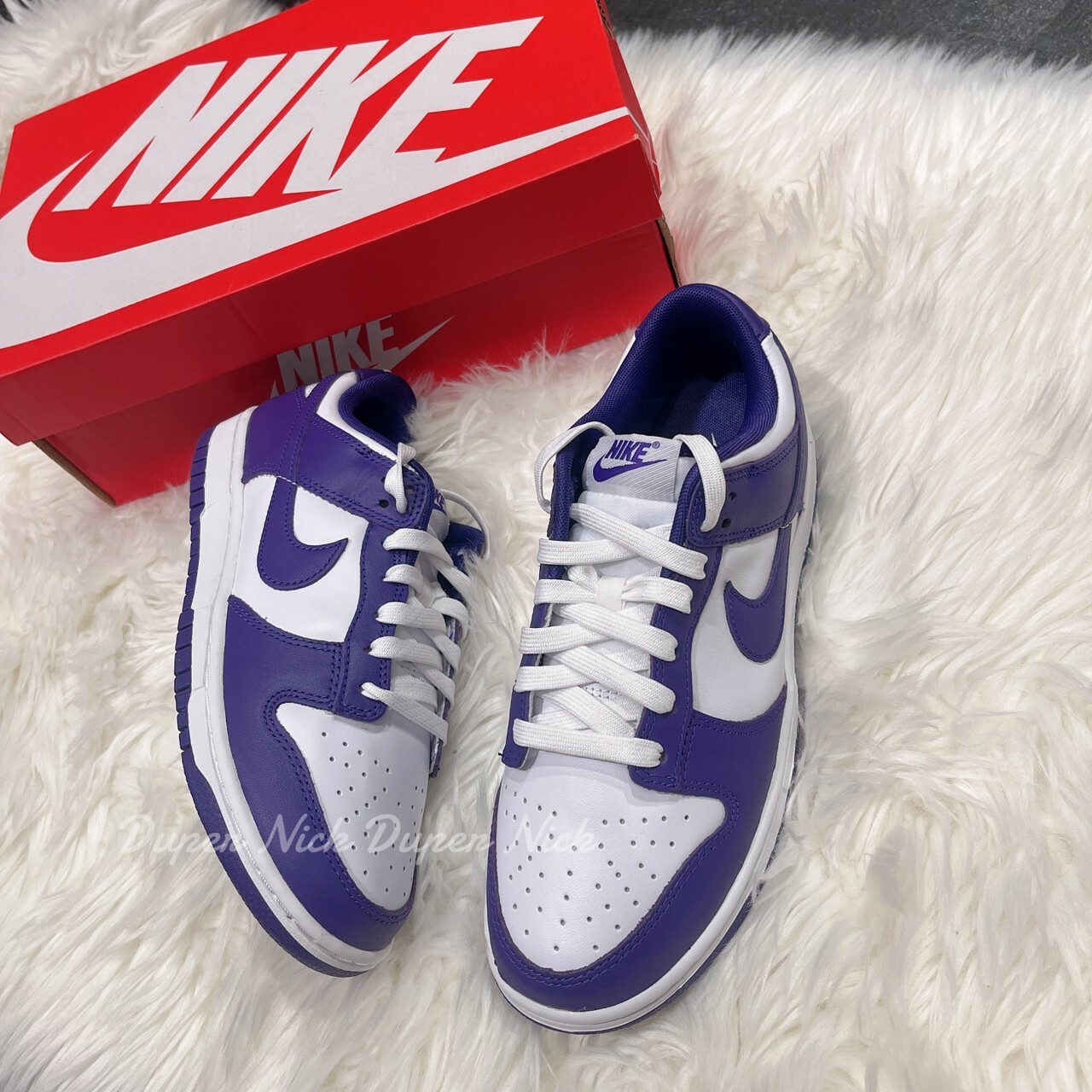Nike Dunk Low Court Purple 白紫