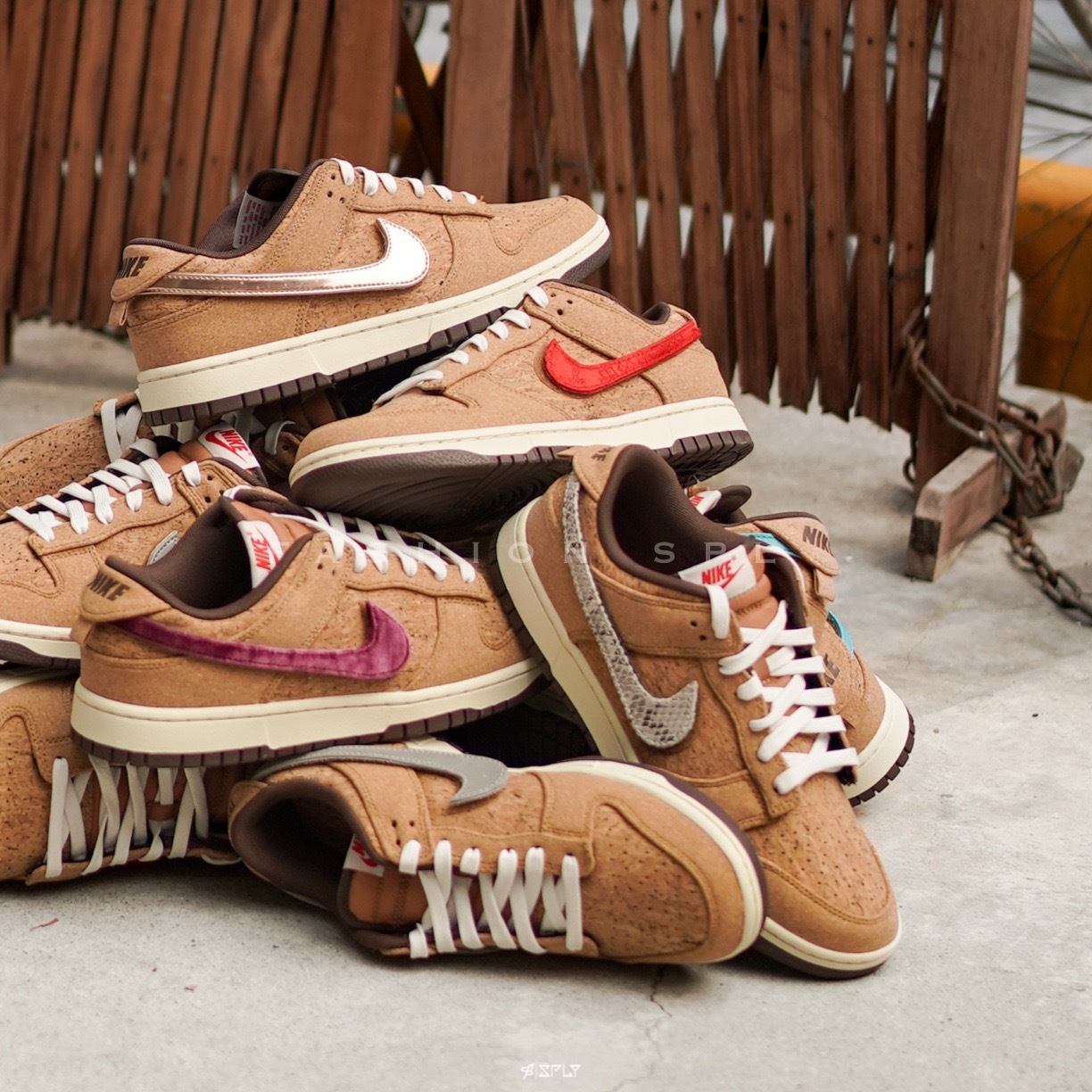 CLOT x Nike Dunk Low Cork 20周年軟木塞FN0317-121