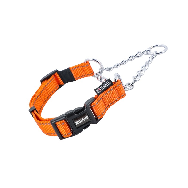 Zooland Half-Prong Training Collar Orange (S/M)
