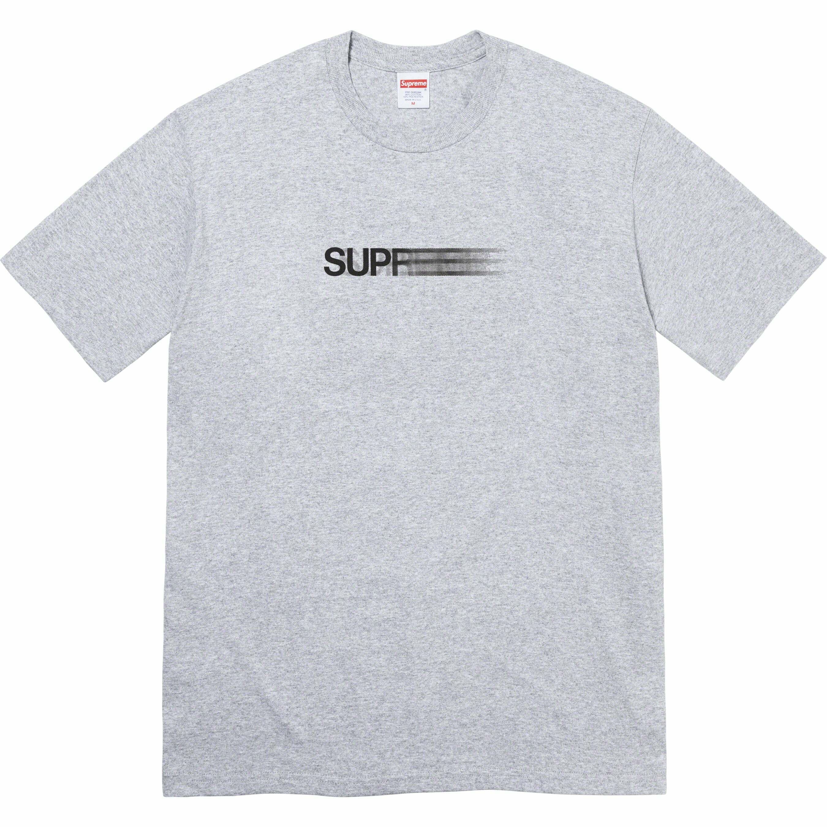 Supreme Motion Logo Tee - Black