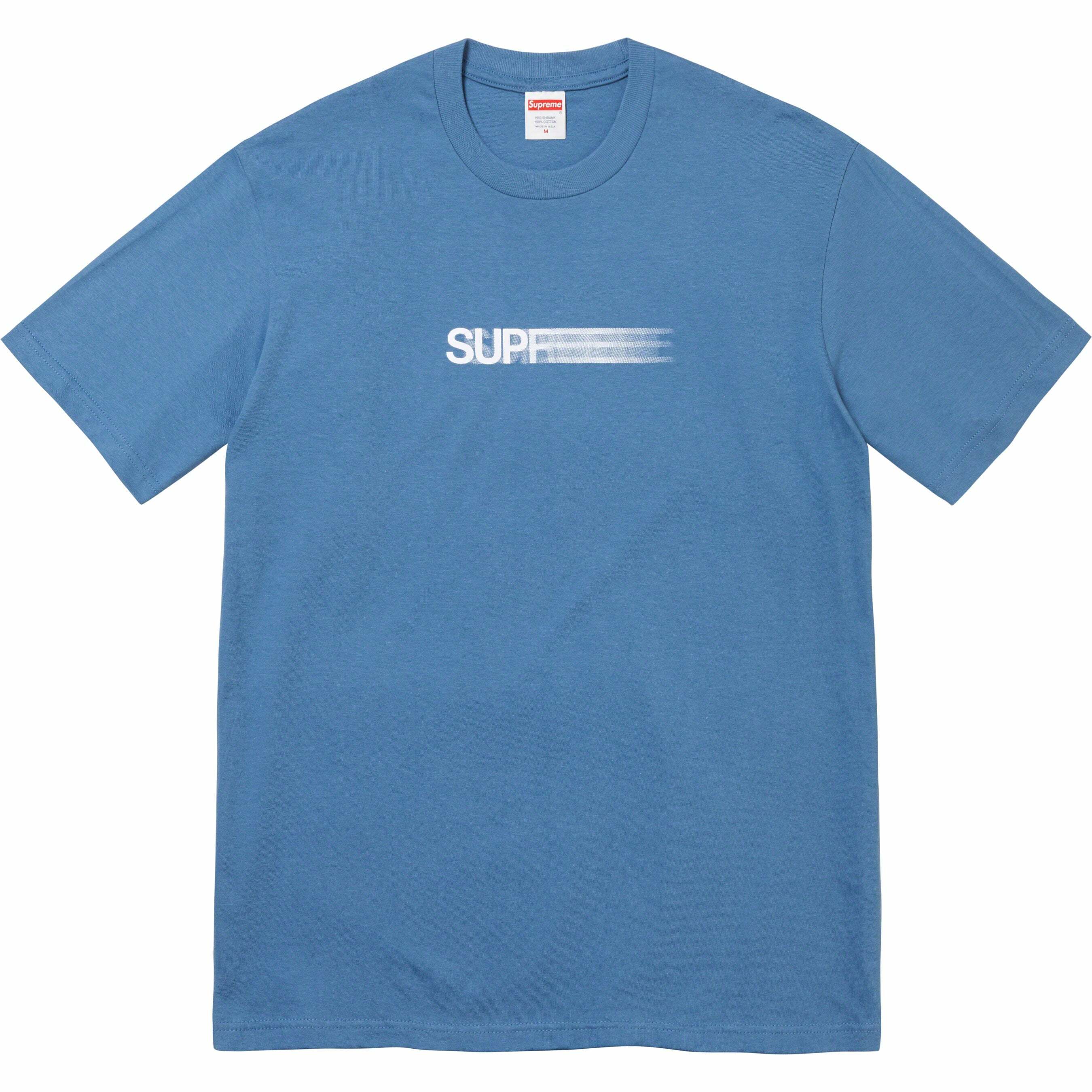 Supreme Motion Logo Tee - Blue