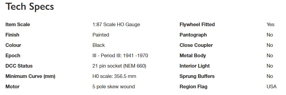 Rivarossi HR2947S HO規 "Coos Bay Lumber Co. #8" 數位音效蒸汽車