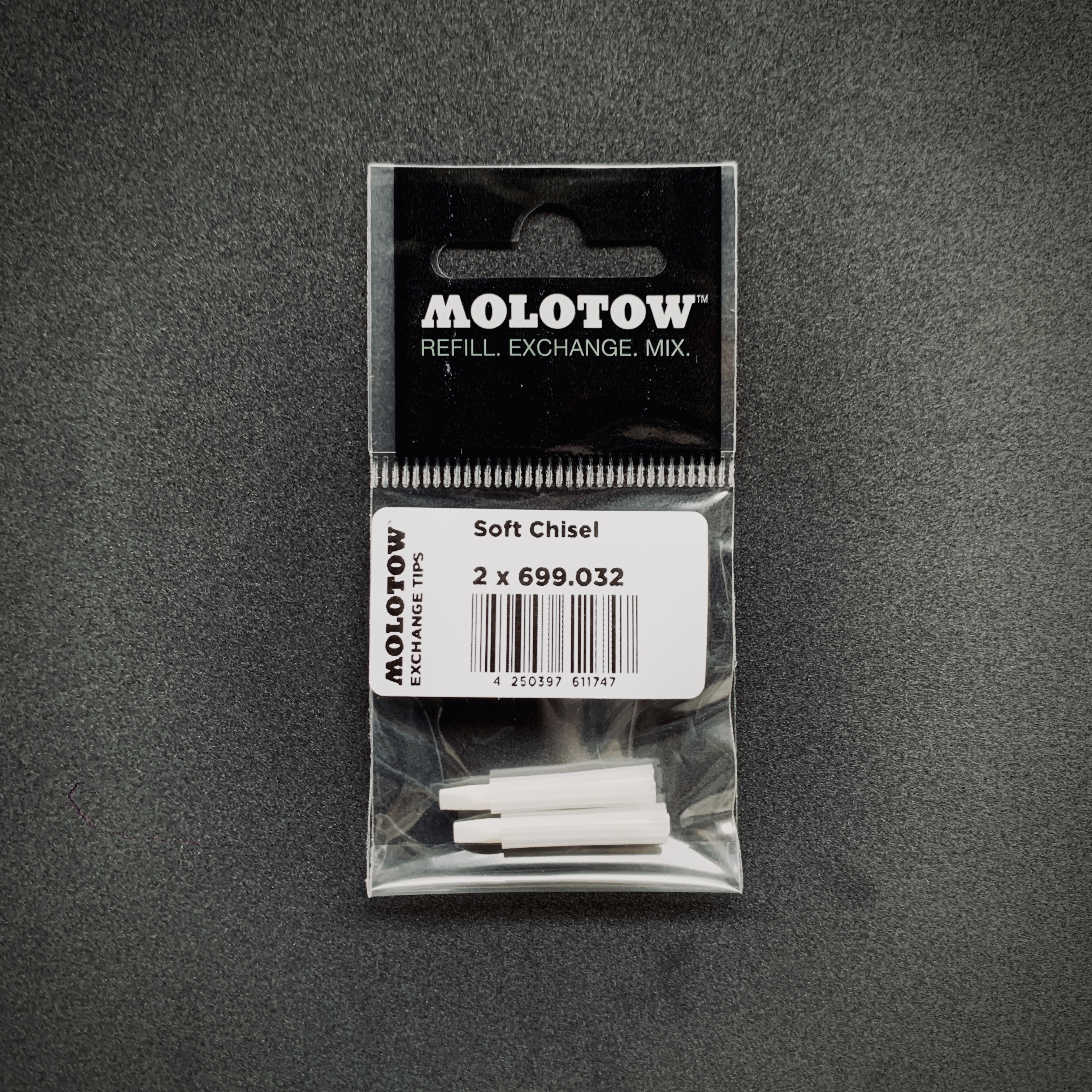 CALLIGRAFX™ Brush -Tip 軟平尖 2mm 2pc.