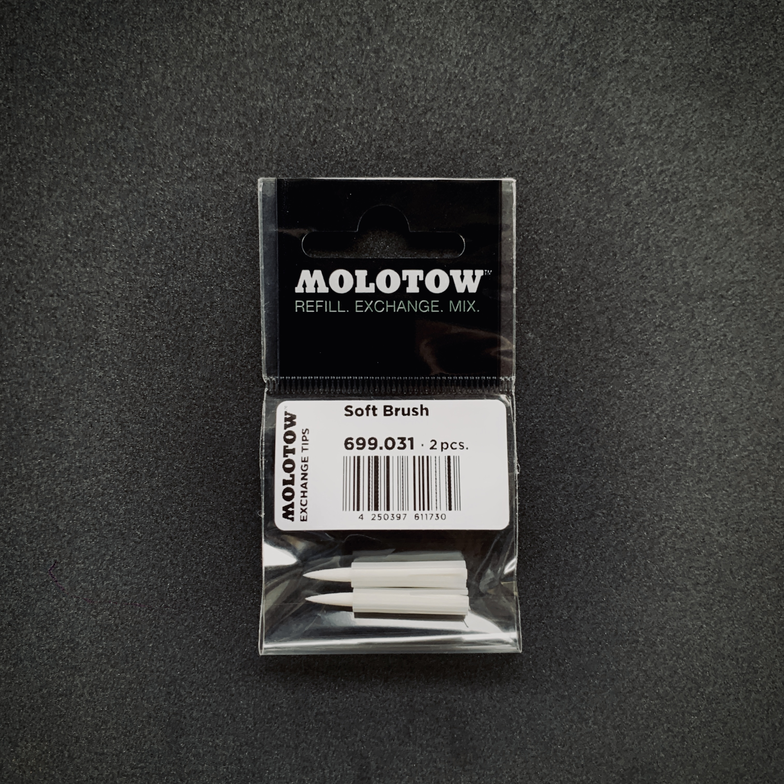 CALLIGRAFX™ Brush -Tip 軟細尖 1mm 2pc.