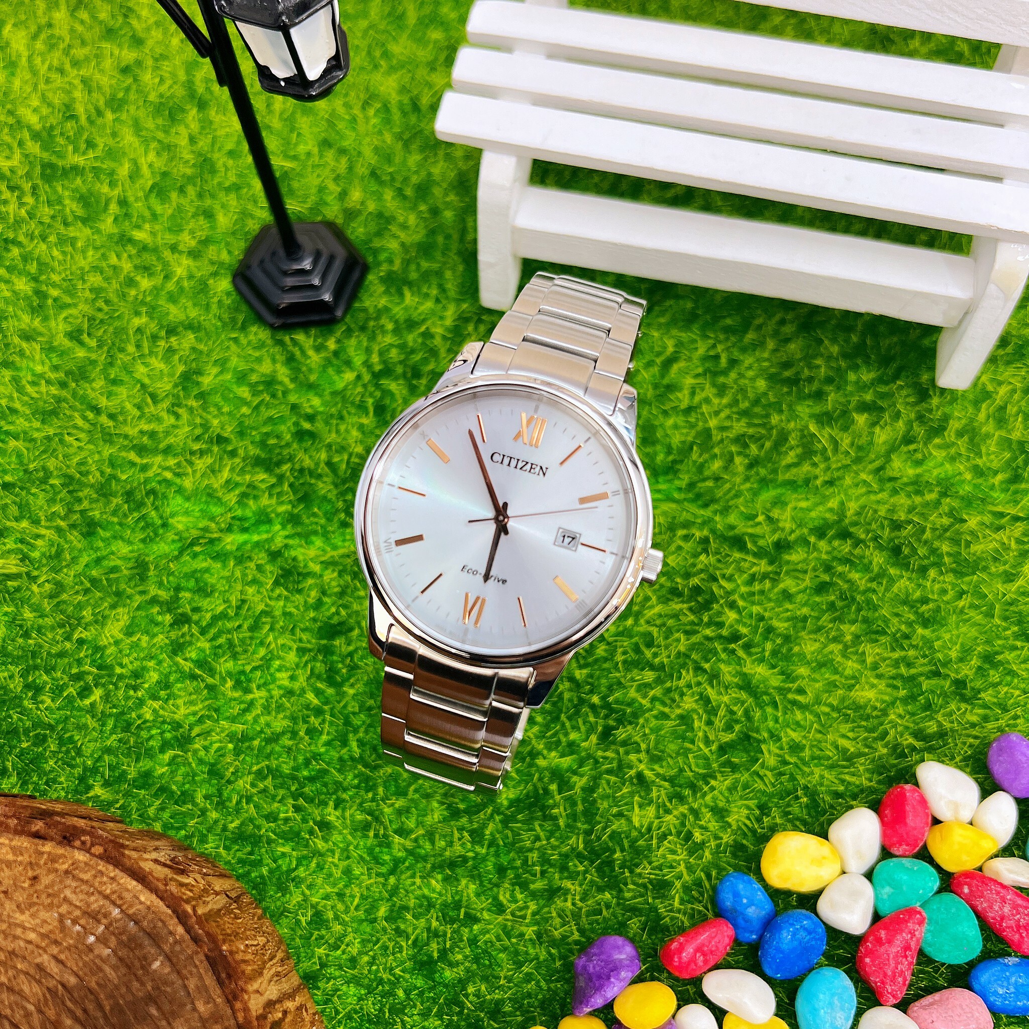 【CITIZEN 星辰】PAIR 簡約樸實對錶 BM6978-77A(40mm)/EW2318-73A(27.5mm) 現代鐘錶