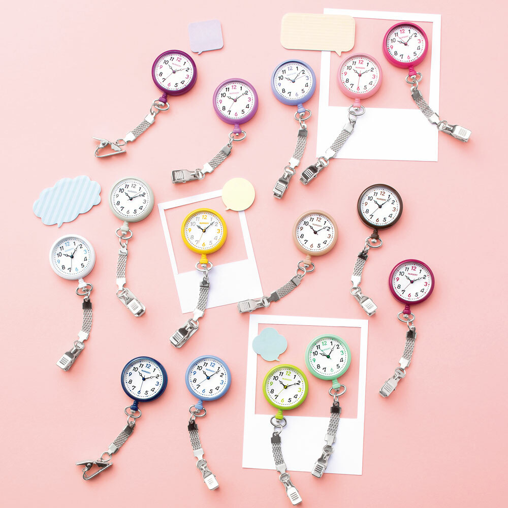 [預購] 糖果色夜光護士錶