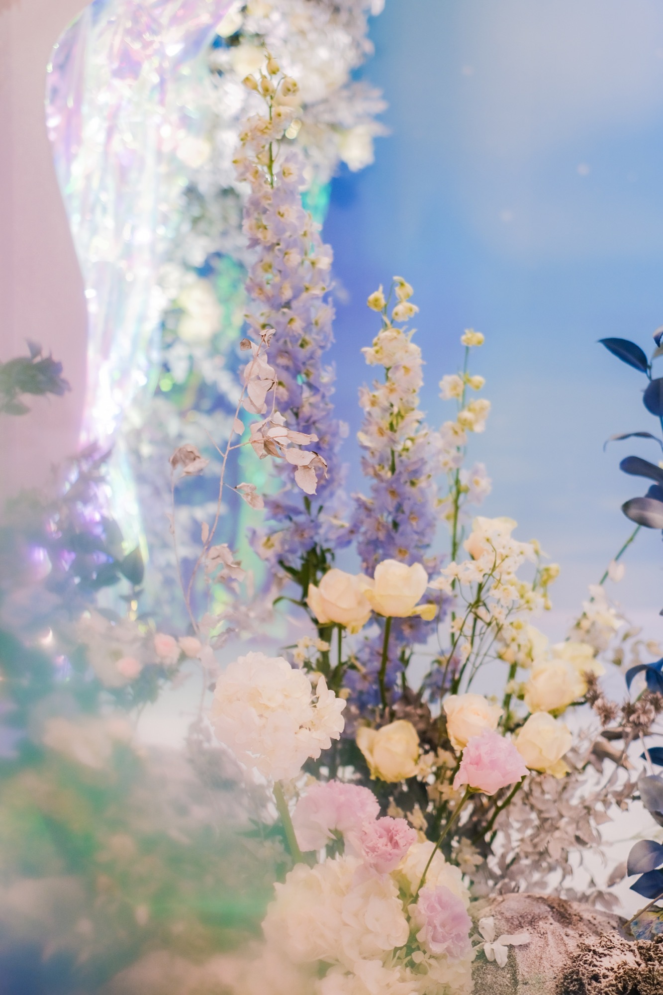 巧偶花藝｜婚禮佈置｜文華飯店｜極光