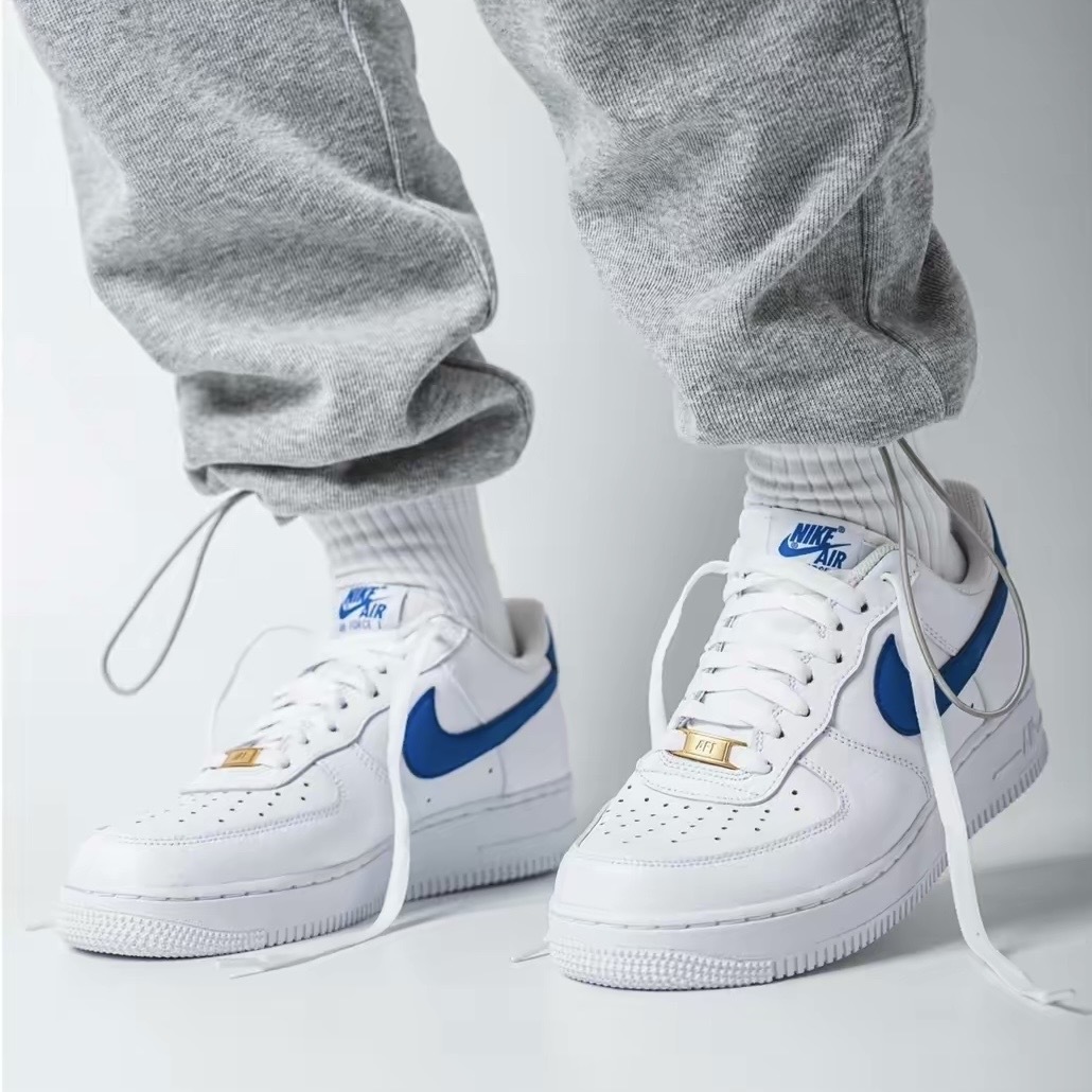 Nike Air Force 1 Low 皇家藍金釦DM2845-100