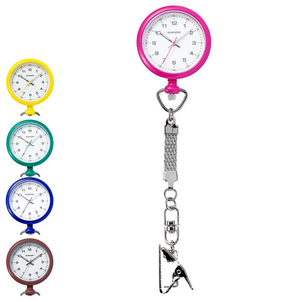 [預購] 彩色防水護士錶