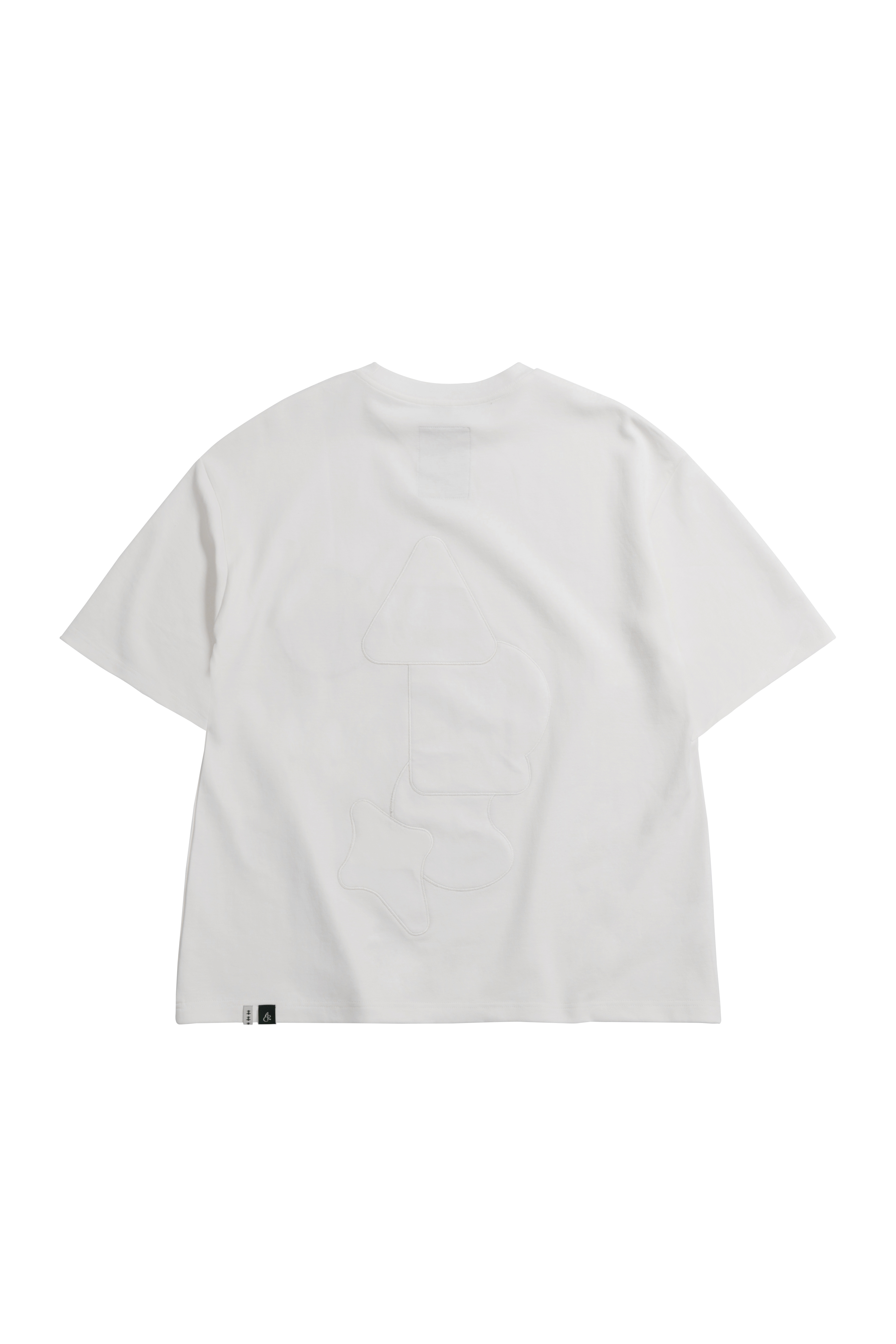 GEOM TEE - WHITE