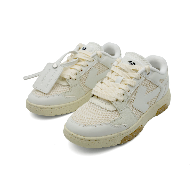 OFF WHITE OUT OF OFFICE 運動鞋 米黃色 -T