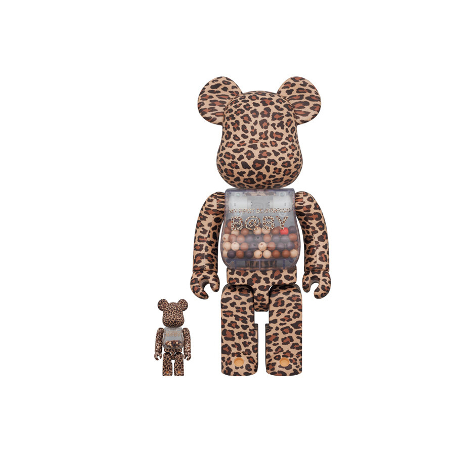 MY FIRST BE@RBRICK B@BY LEOPARD VER. 400%+100% 豹紋千秋