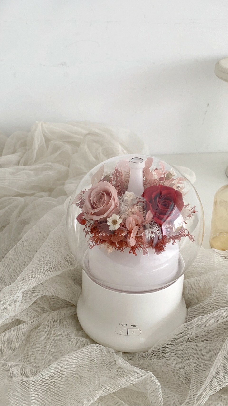 永生花水氧機 -山茶紅