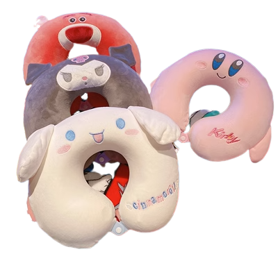 三麗鷗 / 迪士尼 / 星之卡比頸枕 & 連帽披肩 add+ 庫洛米 / 大耳狗 / 美樂蒂 / 凱蒂貓 / 三眼怪