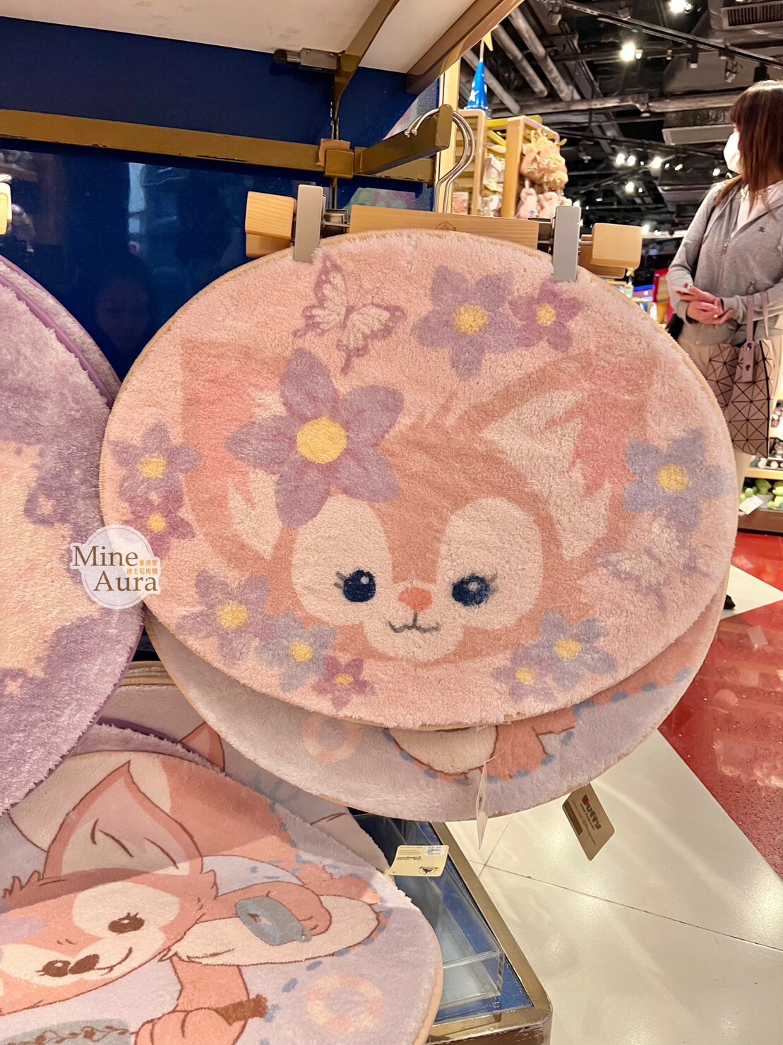 玲娜貝兒 LinaBell 圖案 橢圓 地墊 -香港迪士尼樂園