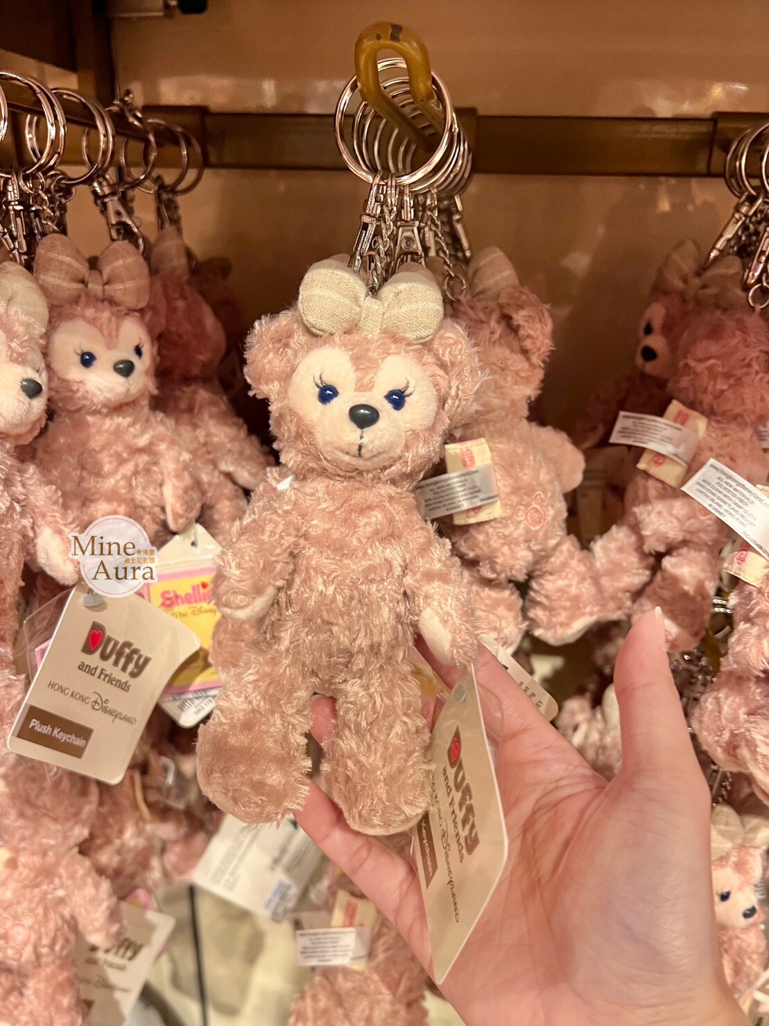 雪莉玫 ShellieMay 站姿 吊飾 鑰匙圈 -香港迪士尼樂園