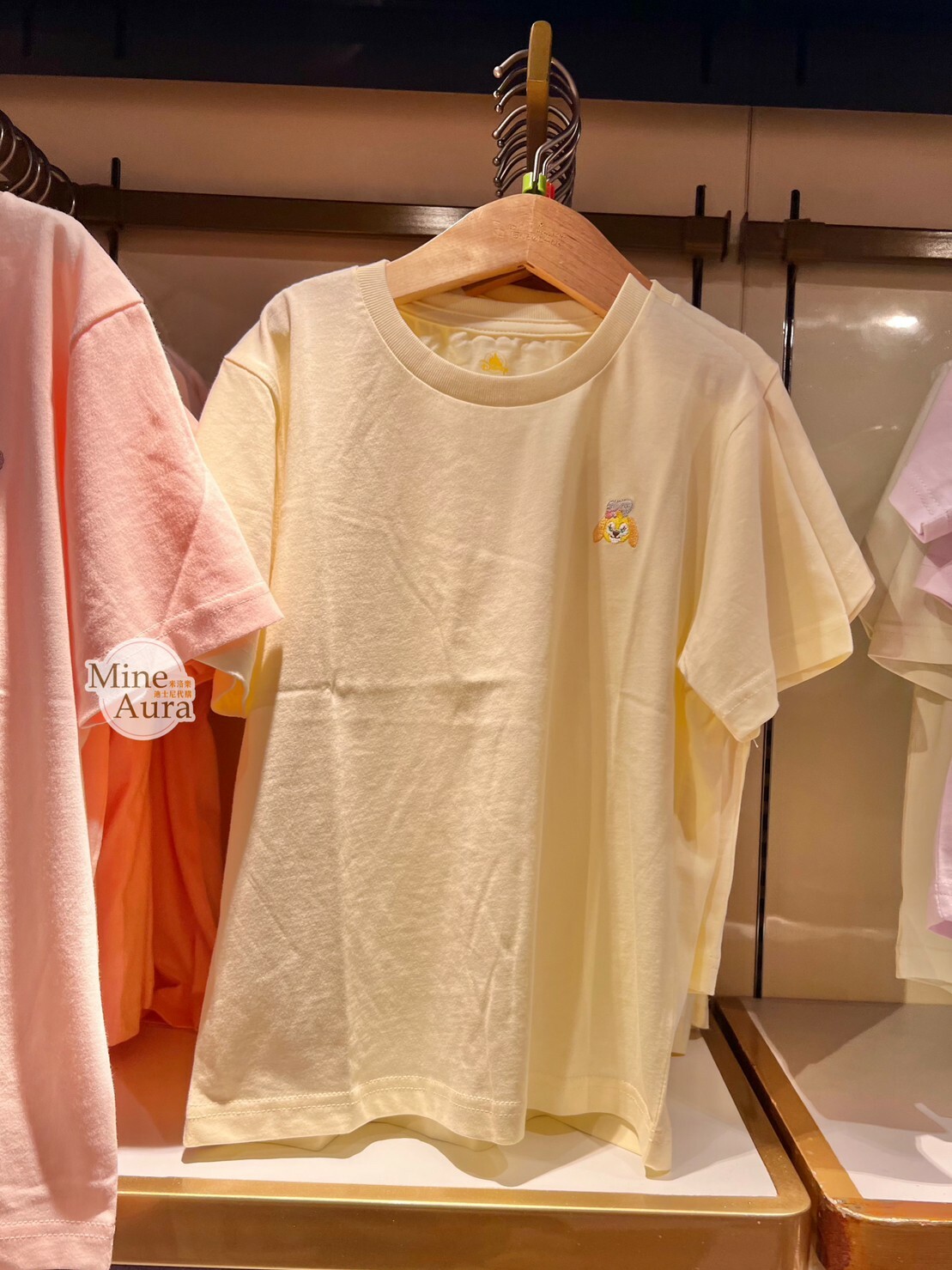 可琦安 餅乾 CookieAnn 刺繡大頭 短T 上衣 兒童/成人 親子裝 -香港迪士尼樂園